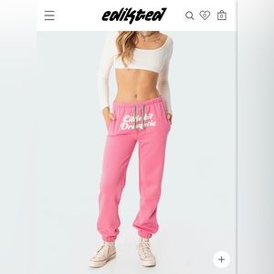 Edikted Little bit dramatic sweatpants